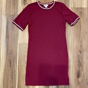 BDG Urban Outfitters burgundy dress